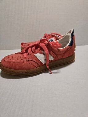 Coral Red New Balance Mens Shoes Womens 7